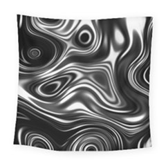 Wave Abstract Lines Square Tapestry (large) by HermanTelo