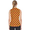 RBY-B-8-1 Mock Neck Shell Top View2