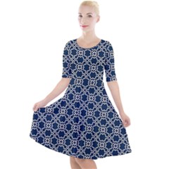 Df Dulcineea Savini Quarter Sleeve A-line Dress by deformigo
