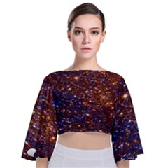 442ba4bd503e5ec90a859a16f8d946d8 7000x7000 Tie Back Butterfly Sleeve Chiffon Top by 2924443