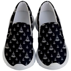 Buddhism Motif Print Pattern Design Kids Lightweight Slip Ons by dflcprintsclothing