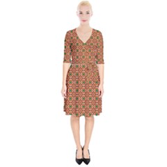 Df Tana Regency Wrap Up Cocktail Dress by deformigo