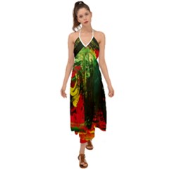 Revelation 1 8 Halter Tie Back Dress  by bestdesignintheworld