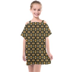 Df Delizia Kids  One Piece Chiffon Dress by deformigo