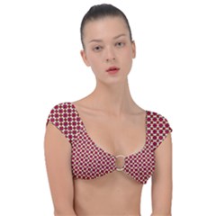 Df Avada Cap Sleeve Ring Bikini Top by deformigo