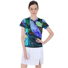 Lilac And Lillies 1 Women s Sports Top by bestdesignintheworld