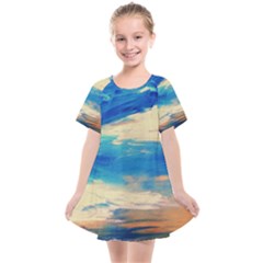 Skydiving 1 1 Kids  Smock Dress by bestdesignintheworld
