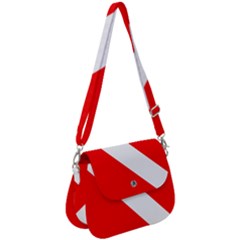 Diving Flag Saddle Handbag by FlagGallery