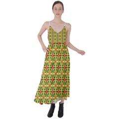 Capriccium Tie Back Maxi Dress by deformigo