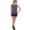 Ladysmith Bubble Hem Chiffon Tank Top View2
