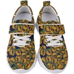 Daisy  Kids  Velcro Strap Shoes by BubbSnugg