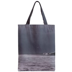 Stormy Seas Zipper Classic Tote Bag by TheLazyPineapple