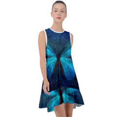Animal Butterfly Insect Frill Swing Dress by Vaneshart