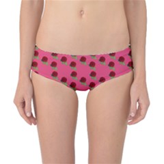 Rose In Mexican Pink Classic Bikini Bottoms by snowwhitegirl