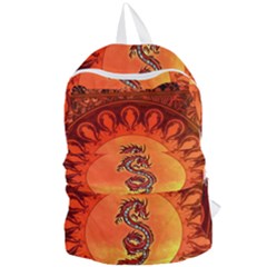 Wonderful Chinese Dragon Foldable Lightweight Backpack by FantasyWorld7
