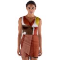 Sophie Taeuber Arp, Composition à Motifs D arceaux Ou Composition Horizontale Verticale Wrap Front Bodycon Dress View1