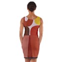 Sophie Taeuber Arp, Composition à Motifs D arceaux Ou Composition Horizontale Verticale Wrap Front Bodycon Dress View2