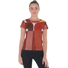 Sophie Taeuber Arp, Composition À Motifs D arceaux Ou Composition Horizontale Verticale Short Sleeve Sports Top  by Sobalvarro
