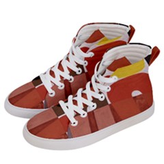 Sophie Taeuber Arp, Composition À Motifs D arceaux Ou Composition Horizontale Verticale Men s Hi-top Skate Sneakers by Sobalvarro