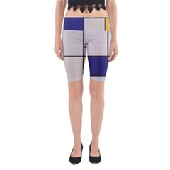 Tableau I, By Piet Mondriaan Yoga Cropped Leggings by Sobalvarro