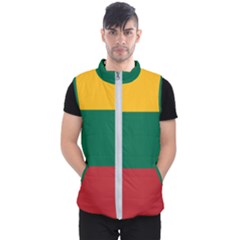 Lithuania Flag Men s Puffer Vest by FlagGallery