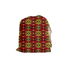 Rby-c-5-3 Drawstring Pouch (medium) by ArtworkByPatrick