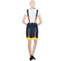 Rocket Halftone Astrology Astronaut Braces Suspender Skirt View2