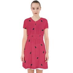 Minimalist Summer Watermelon Wallpaper Adorable In Chiffon Dress by Nexatart