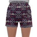 Ukrainian Folk Seamless Pattern Ornament Sleepwear Shorts View1