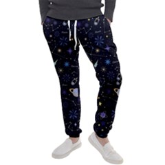 Starry Night  Space Constellations  Stars  Galaxy  Universe Graphic  Illustration Men s Jogger Sweatpants by Nexatart