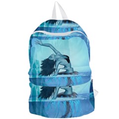 Wonderful Jellyfish Women Foldable Lightweight Backpack by FantasyWorld7