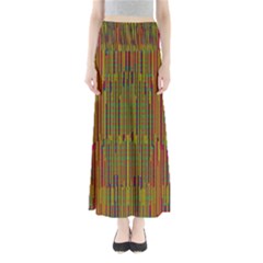 Colors From The Sea Decorative Full Length Maxi Skirt by pepitasart
