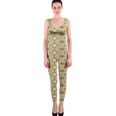 Digital Flowers One Piece Catsuit by Sparkle