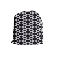 Geometric Drawstring Pouch (large) by Sparkle