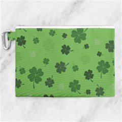 St Patricks Day Canvas Cosmetic Bag (xl) by Valentinaart