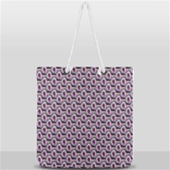 Flowers Pattern Full Print Rope Handle Tote (large) by Sparkle