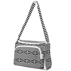 Optical Illusion Front Pocket Crossbody Bag by Sparkle