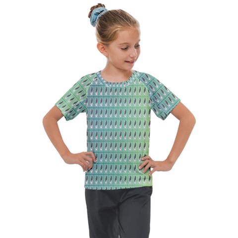 Sparkcubes Kids  Mesh Piece Tee by Sparkle
