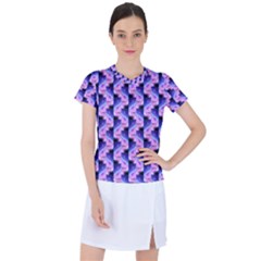 Digital Waves Women s Sports Top by Sparkle