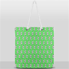 Knotty Ball Full Print Rope Handle Tote (large) by Sparkle
