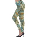 Light Colors Ethnic Decorative Pattern Batik Lightweight Velour Leggings View3