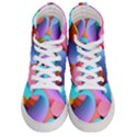 3d Color Swings Men s Hi-Top Skate Sneakers View1