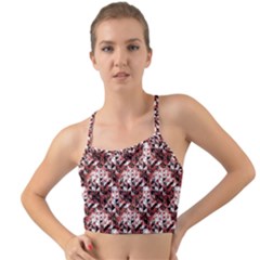 Digital Checkboard Mini Tank Bikini Top by Sparkle