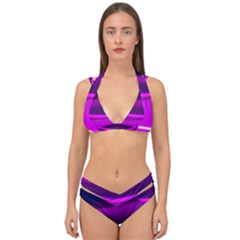 Neon Wonder  Double Strap Halter Bikini Set by essentialimage
