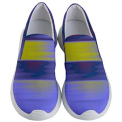 Blue Strips Women s Lightweight Slip Ons by Sparkle