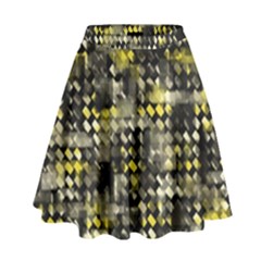 Bricks Cubes High Waist Skirt by Sparkle