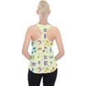 Seamless Pattern Musical Note Doodle Symbol Piece Up Tank Top View2