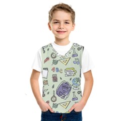 Hand Drawn Pattern School Kids  Sportswear by Vaneshart