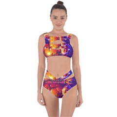 Far Future Human Colonization Bandaged Up Bikini Set  by Vaneshart