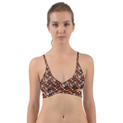 Swimmer 20s Burgundy Wrap Around Bikini Top by snowwhitegirl